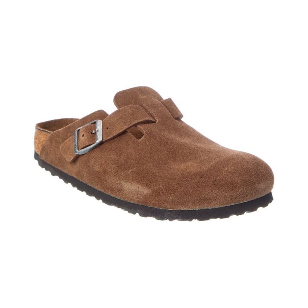 Birkenstock Boston Bs Narrow Suede Clog